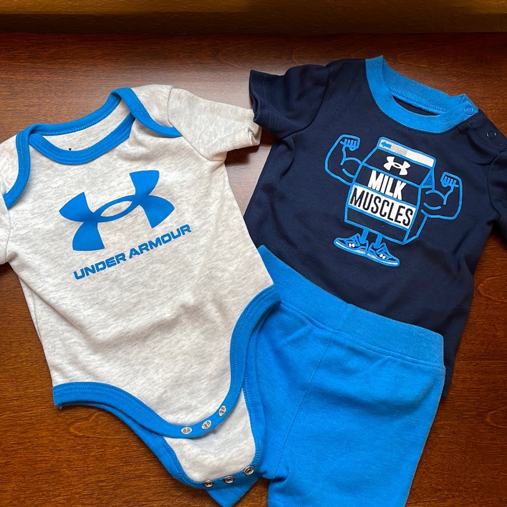 Under Armour 0-3 month bundle